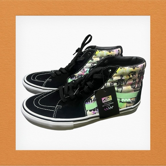VANS OFF THE WALL WORLD’s #1 POP CUCH SKATE BOARDING MEN’s SHOES 👟 - Picture 3 of 5